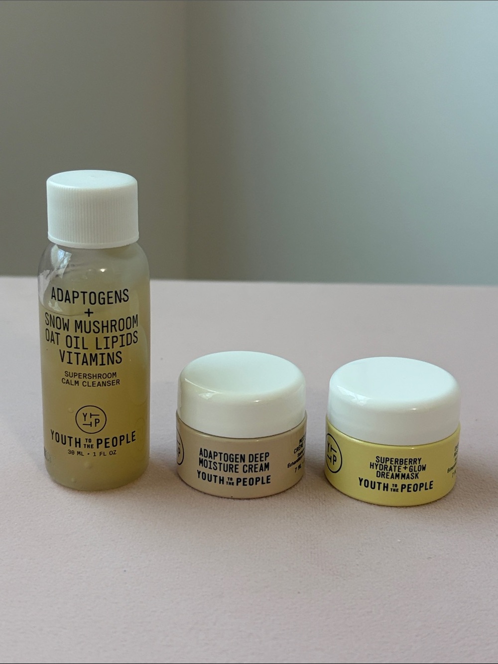 YOUTH TO THE PEOPLE TRAVEL SKINCARE SET - NEW